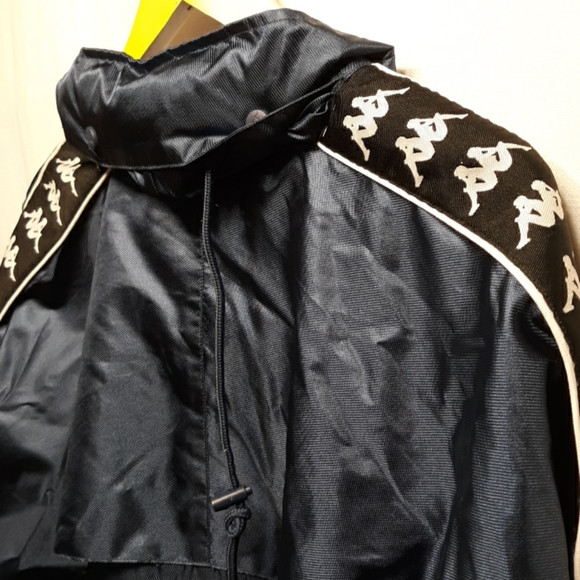 KAPPA Windbreaker Hoody Navy Blue Size XL - Picture 8 of 11
